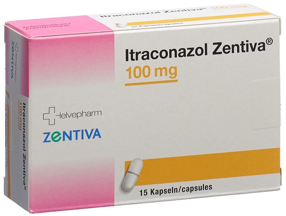 ITRACONAZOLE Zentiva 100 mg, Hauptbild