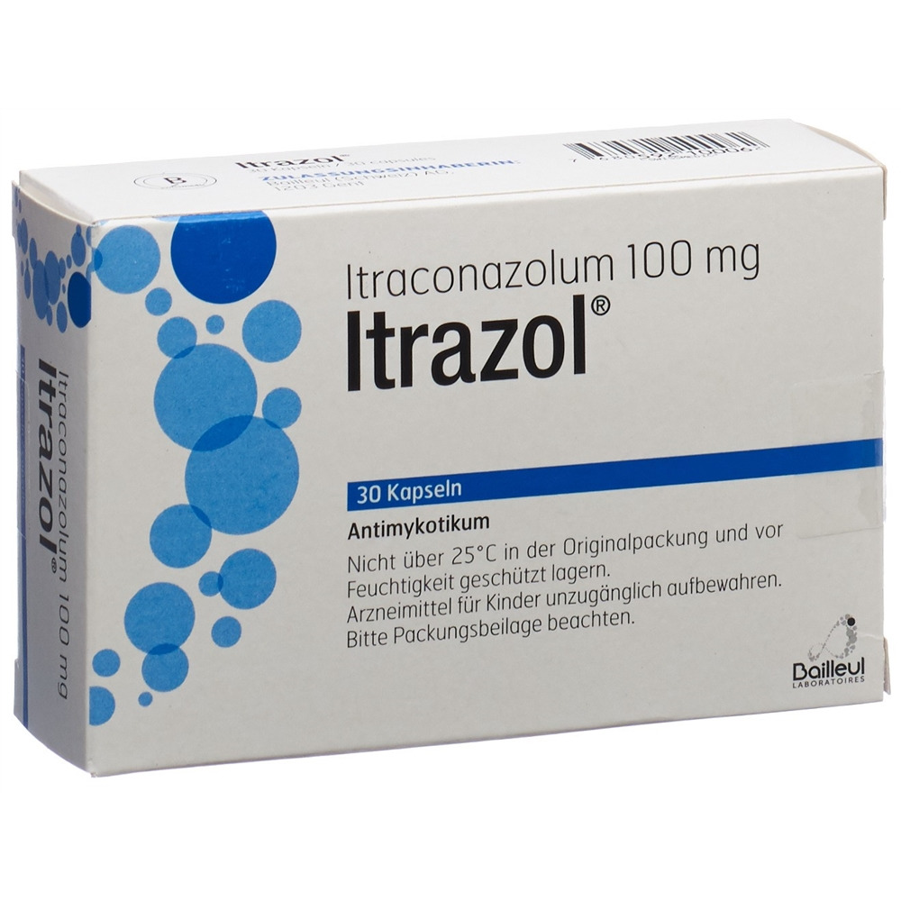 ITRAZOL caps 100 mg blist 30 pce, image principale