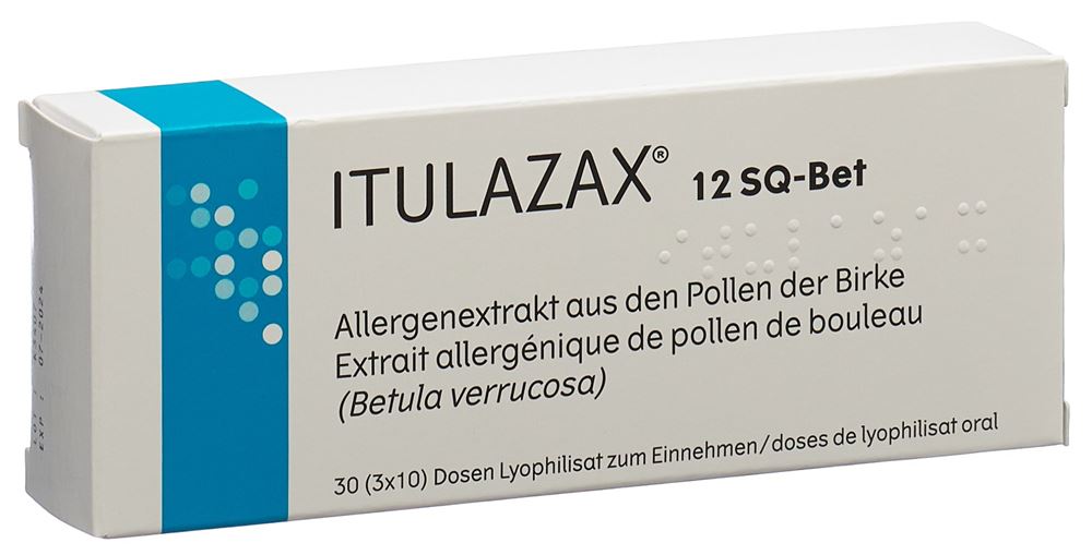 ITULAZAX Lyophilisat zum Einnehmen 12 SQ-BET, Hauptbild