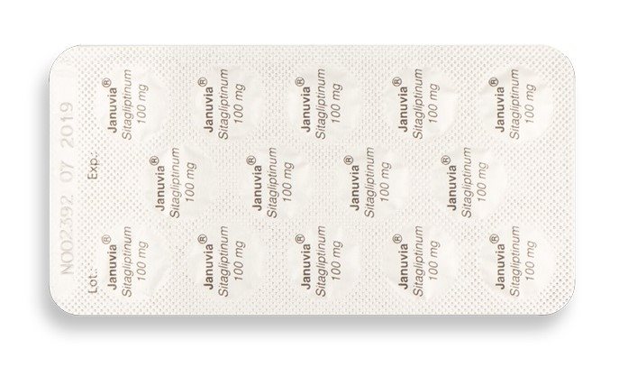 JANUVIA cpr pell 100 mg blist 28 pce, image 2 sur 2