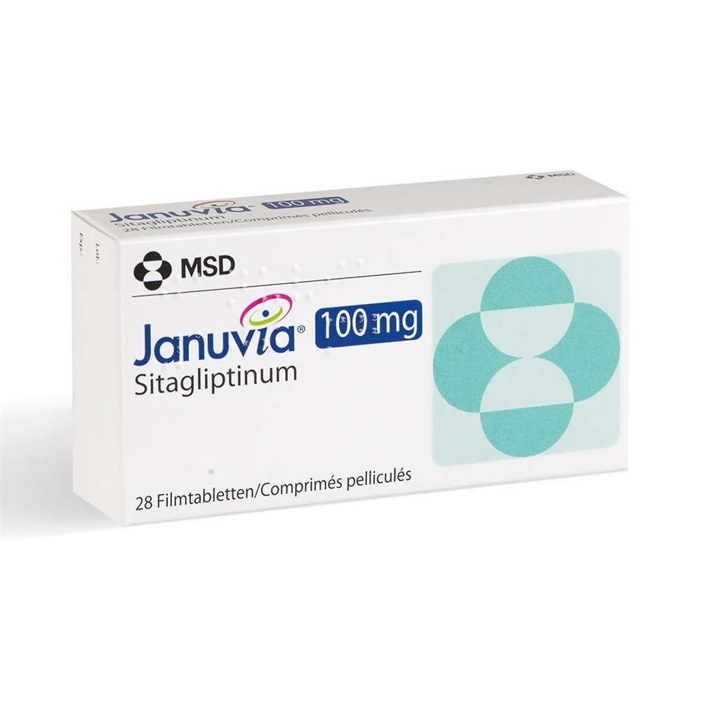 JANUVIA cpr pell 100 mg blist 28 pce, image principale