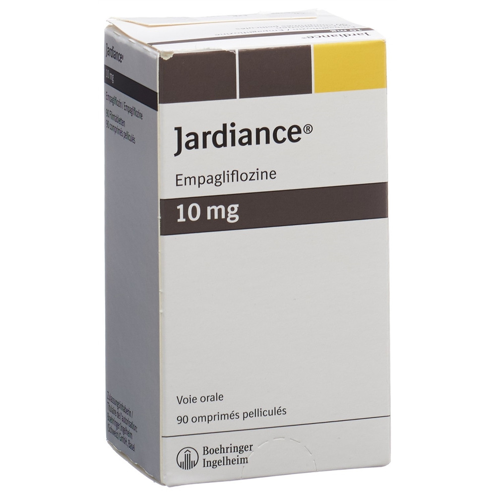 JARDIANCE cpr pell 10 mg blist 90 pce, image 2 sur 2