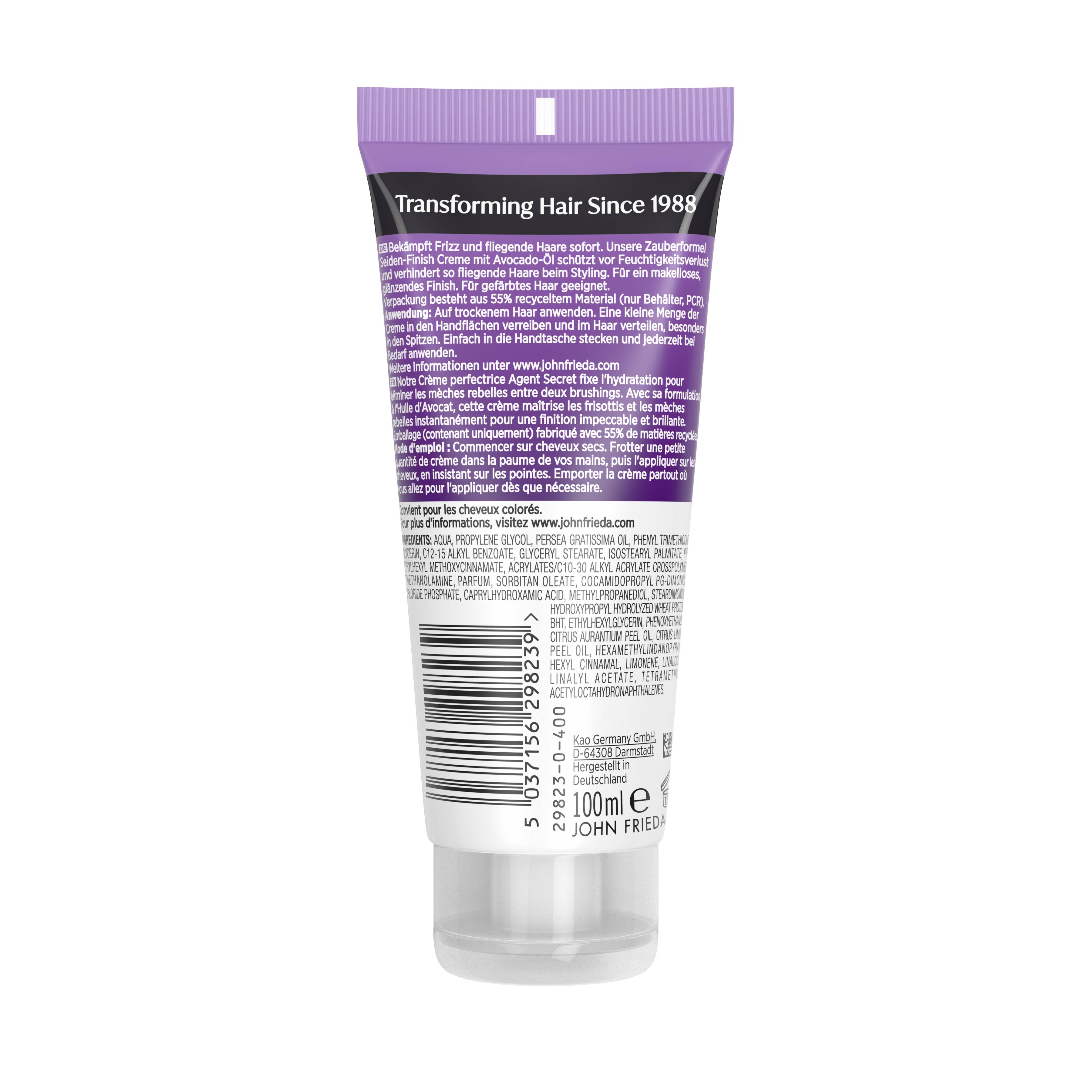 JOHN FRIEDA Frizz Ease Zauberformel Seiden-Finish Creme, Bild 2 von 2