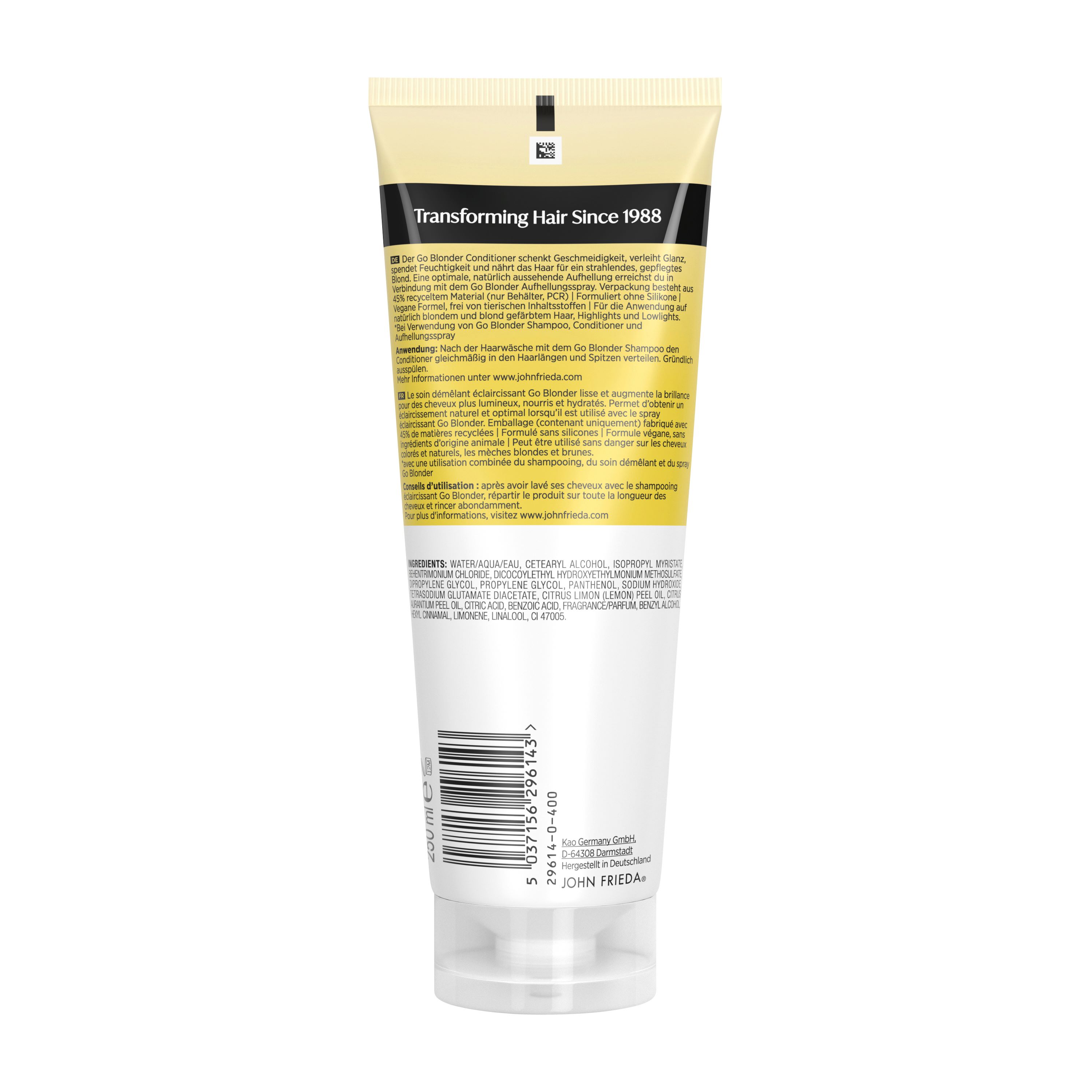 JOHN FRIEDA Go Blonder shampooing, image 2 sur 2