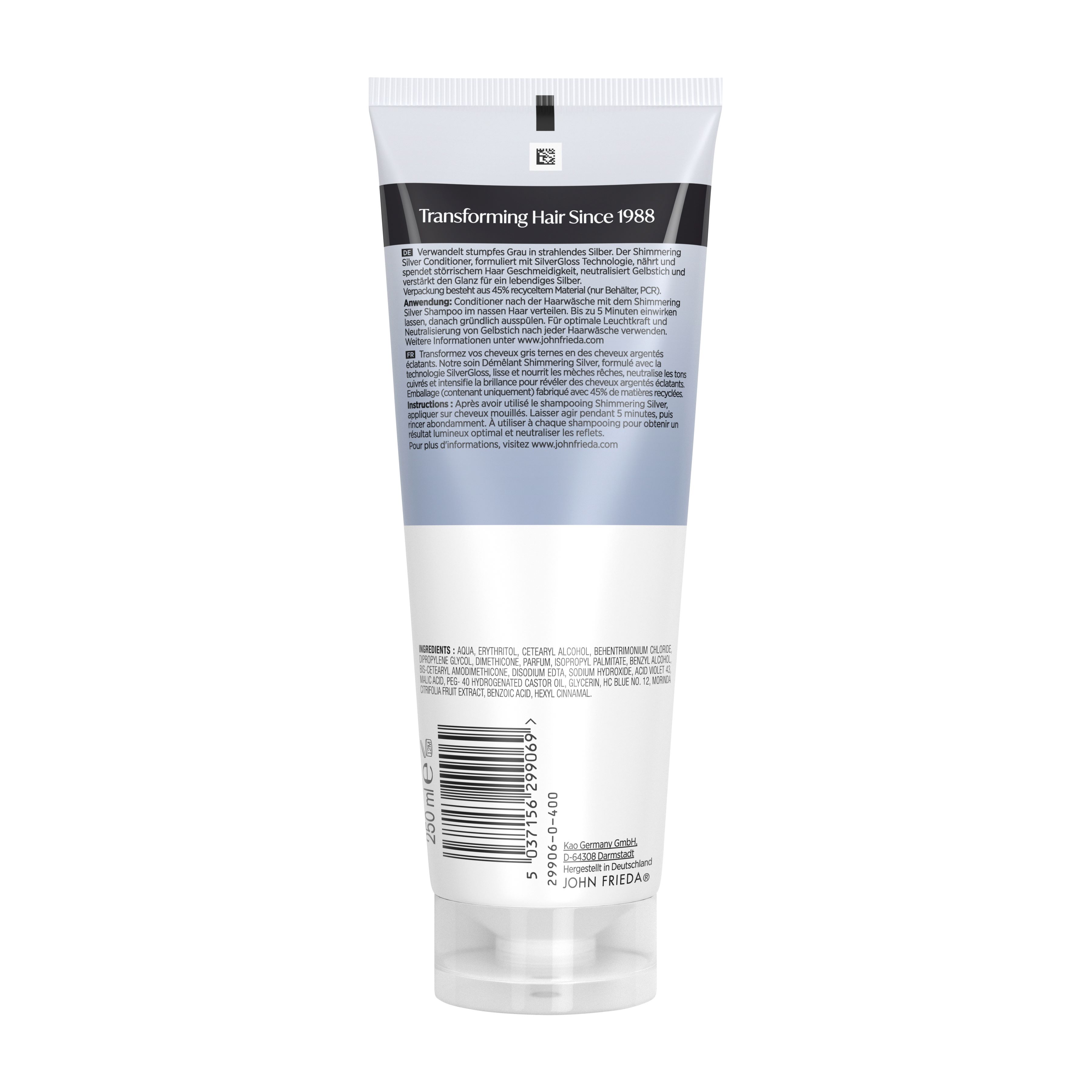JOHN FRIEDA Shimmering Silver Conditioner, Bild 2 von 2