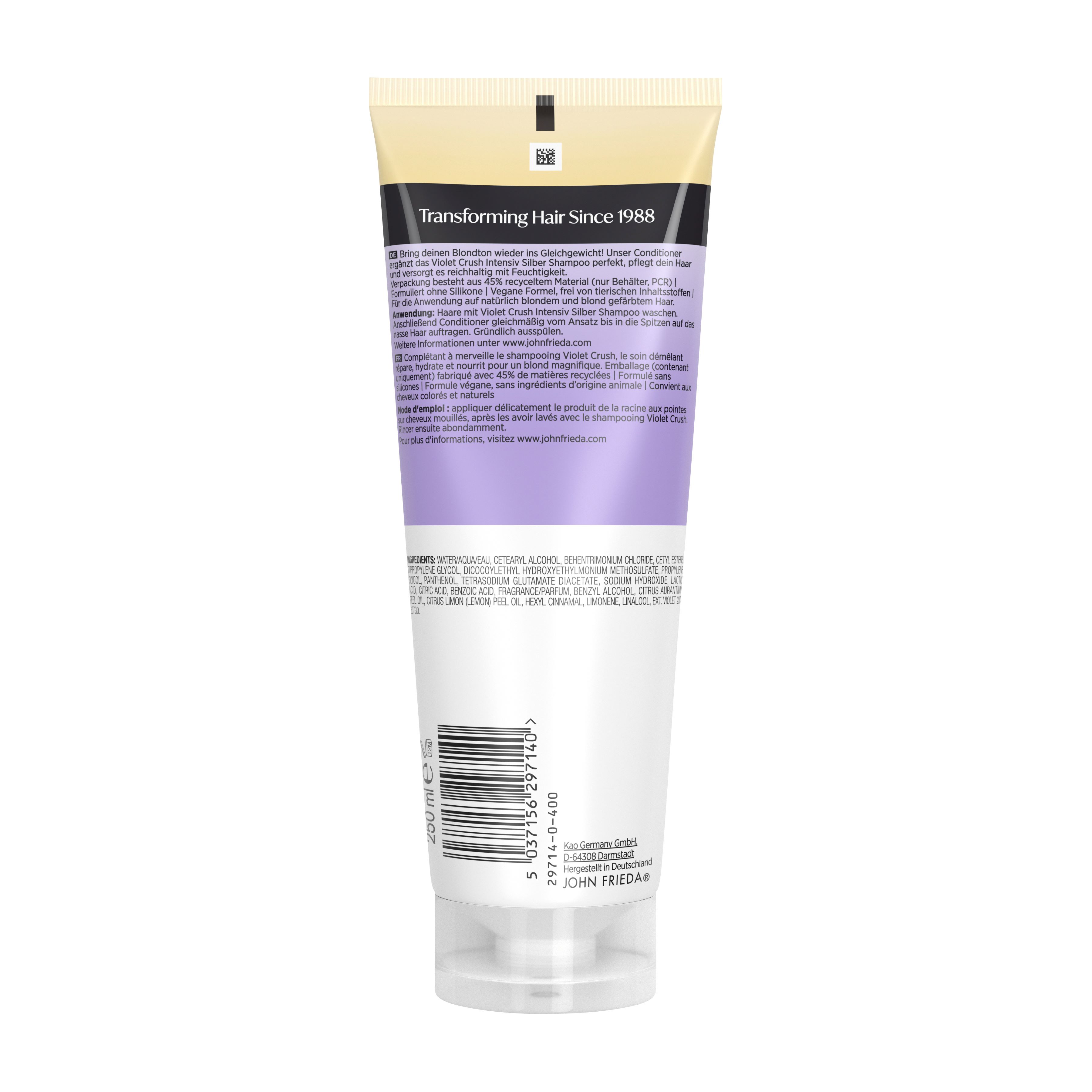 JOHN FRIEDA Violet Crush Silber Conditioner, Bild 2 von 2