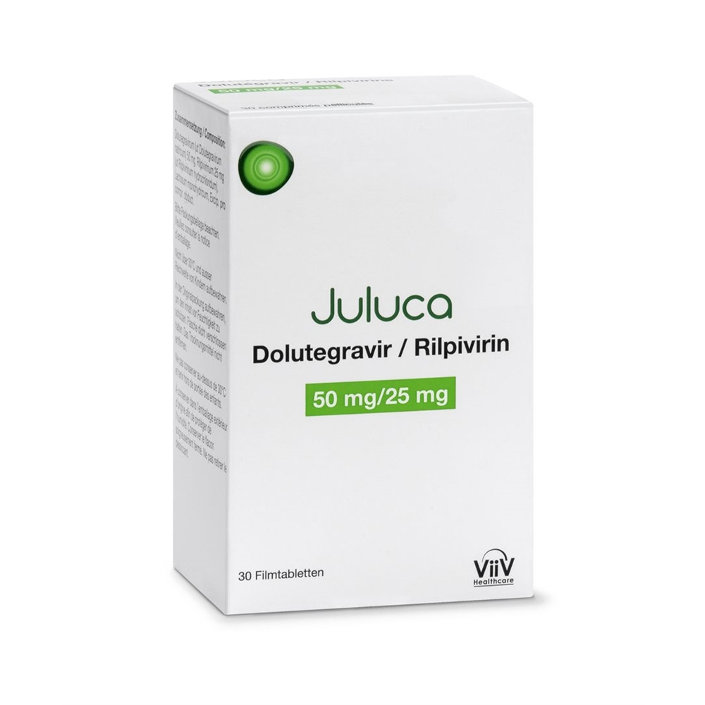 JULUCA cpr pell 50/25 mg bte 30 pce, image 2 sur 4