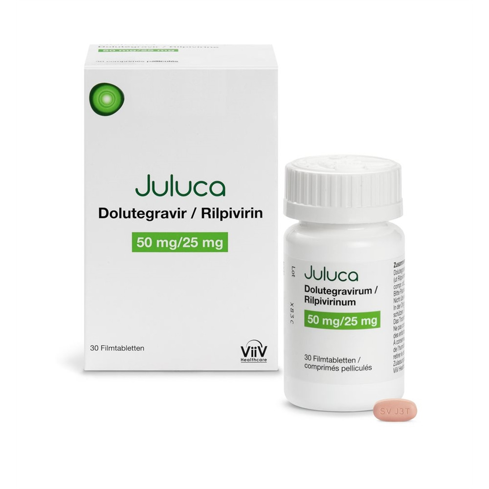 JULUCA cpr pell 50/25 mg bte 30 pce, image principale