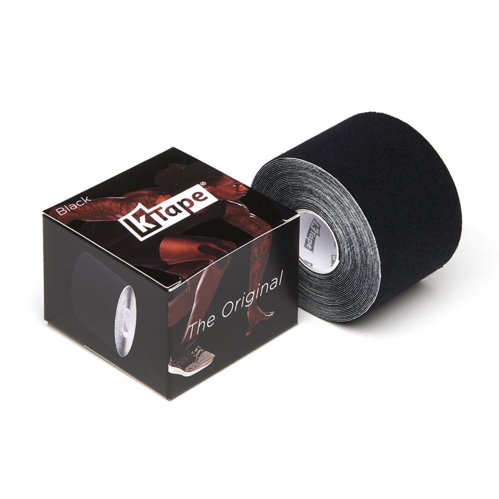 K-Tape 5cmx5m noir rouleau 1 pce, image 3 sur 4
