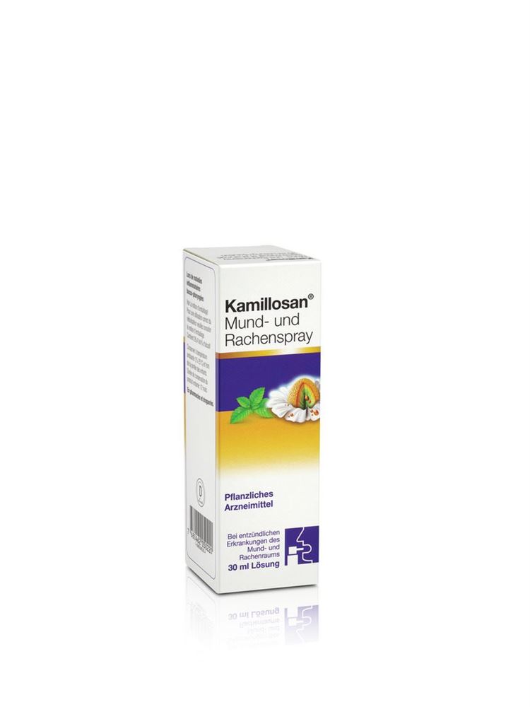 KAMILLOSAN Mund- und Rachenspray, Hauptbild