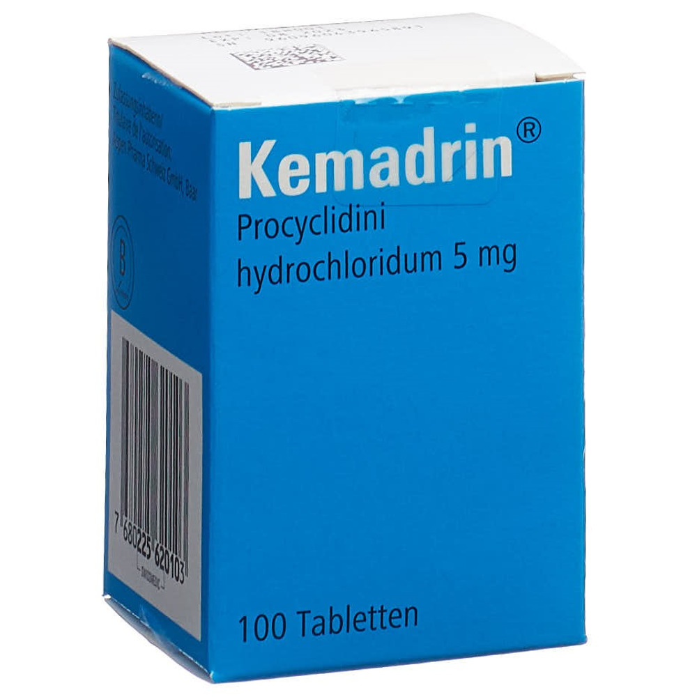 KEMADRIN cpr 5 mg fl 100 pce, image principale