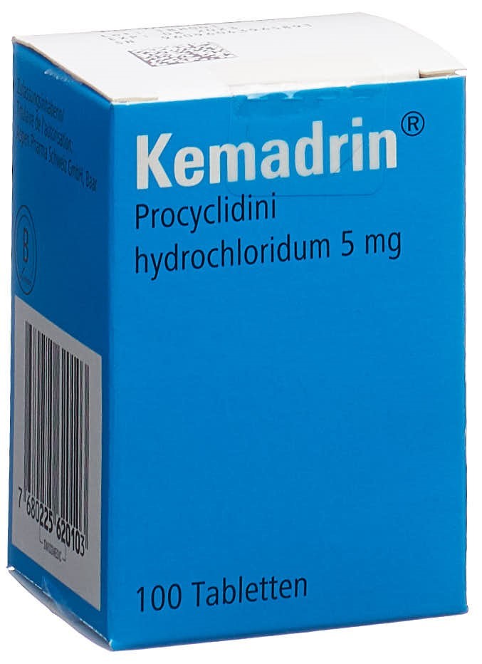 KEMADRIN cpr 5 mg fl 100 pce, image principale