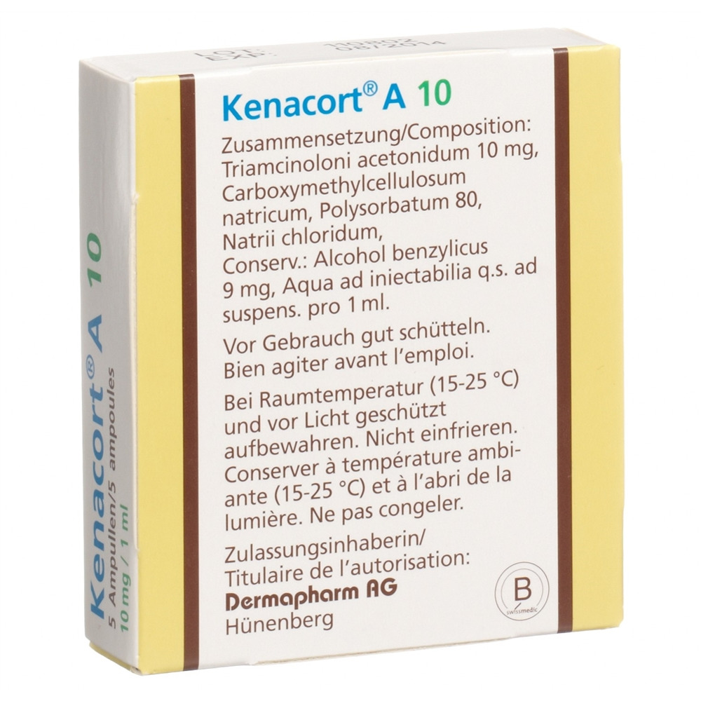 KENACORT 10 10 mg/ml, image 2 sur 2