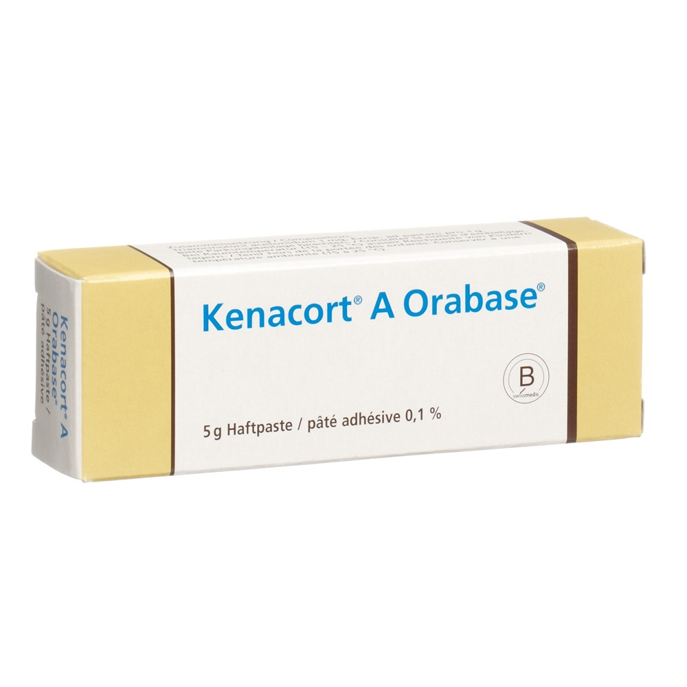 KENACORT A Orabase Haftpaste 0.1 %, Hauptbild