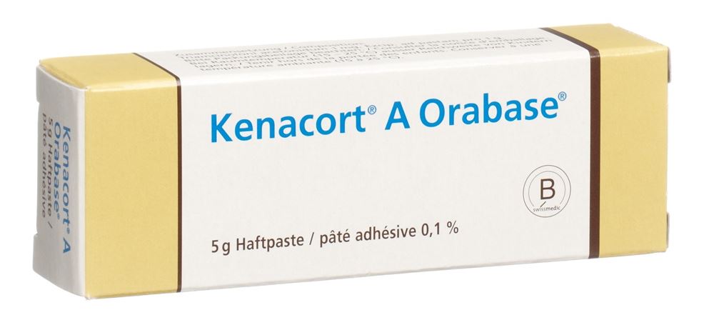 KENACORT A Orabase pâte adhésive 0.1 %, image principale
