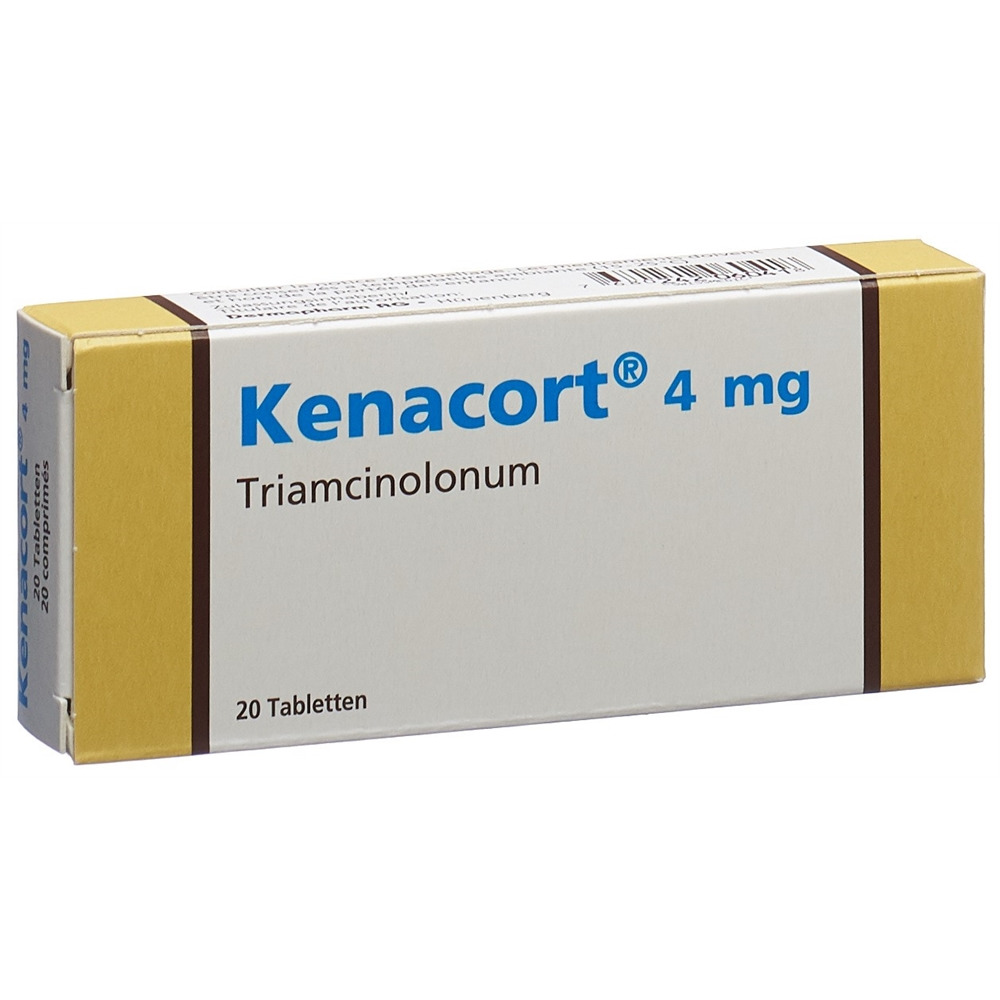 KENACORT cpr 4 mg blist 20 pce, image principale