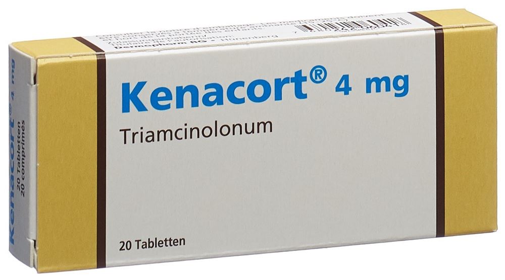 KENACORT cpr 4 mg blist 20 pce, image principale