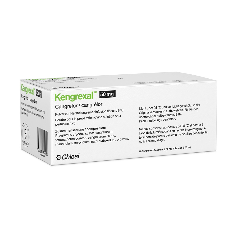 Kengrexal subst sèche 50 mg flac 10 pce, image principale