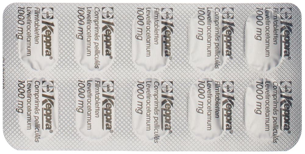 KEPPRA cpr pell 1000 mg blist 100 pce, image 2 sur 3