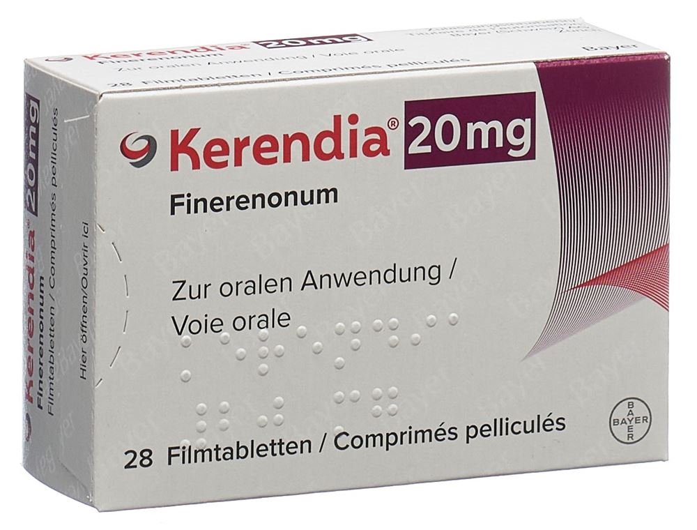 KERENDIA Filmtabl 20 mg Blist 14 Stk, Hauptbild KERENDIA Filmtabl 20 mg Blist 14 Stk, Hauptbild