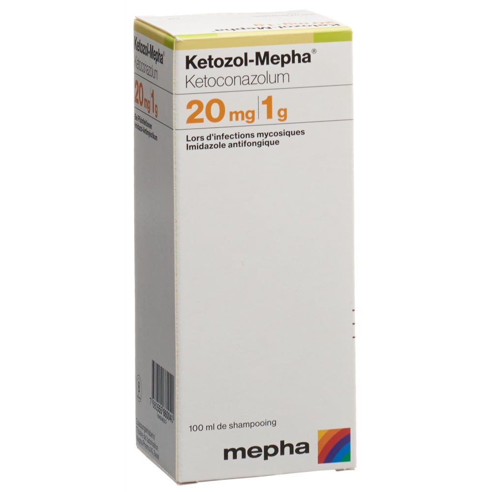 KETOZOL shampooing 20 mg/g, image 2 sur 2