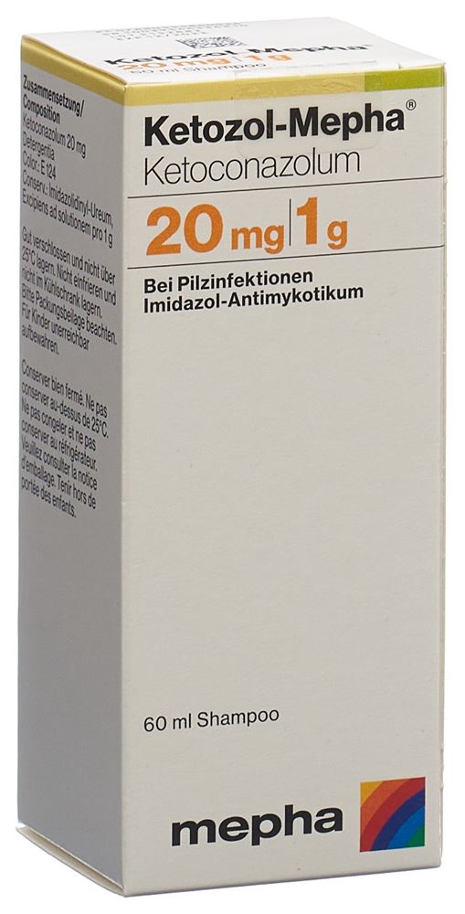 KETOZOL shampooing 20 mg/g, image principale