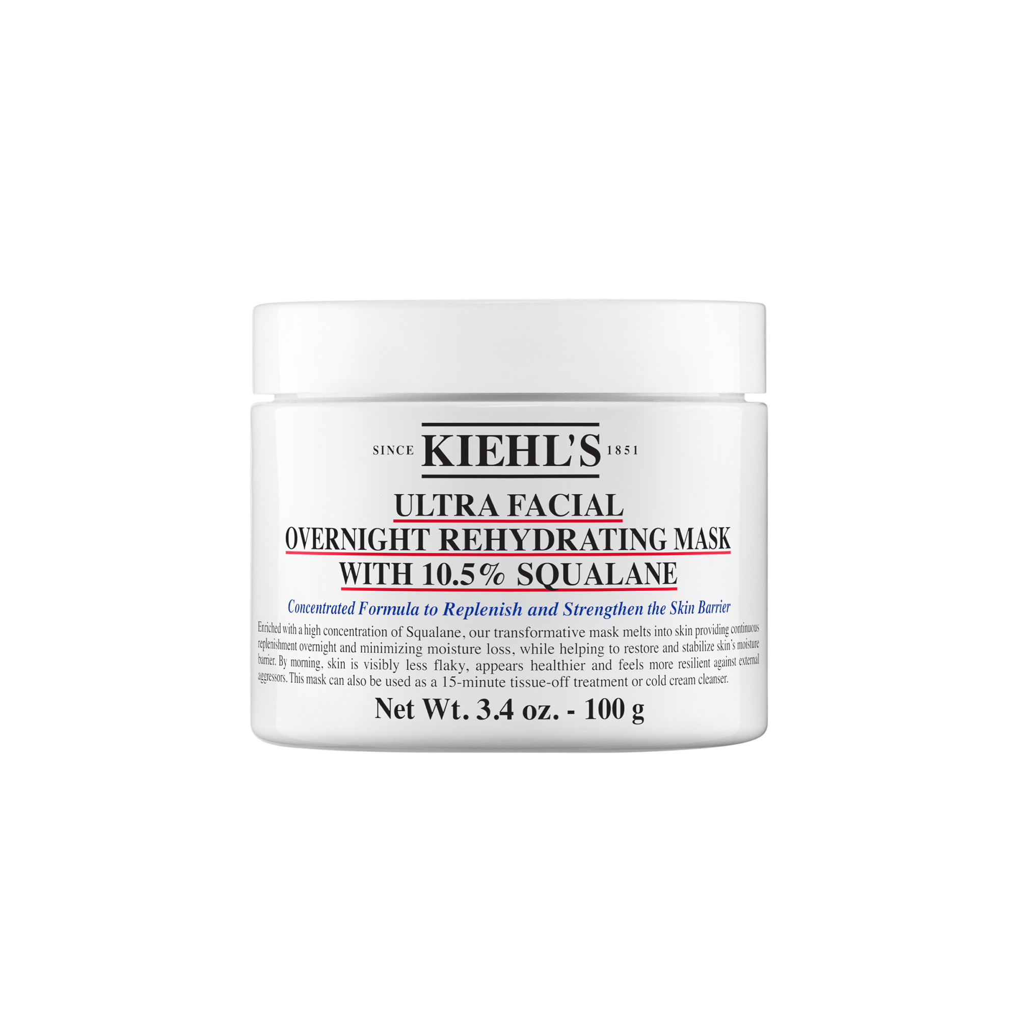 Kiehl's Ultra Facial Overnight Rehydrating Mask, Hauptbild