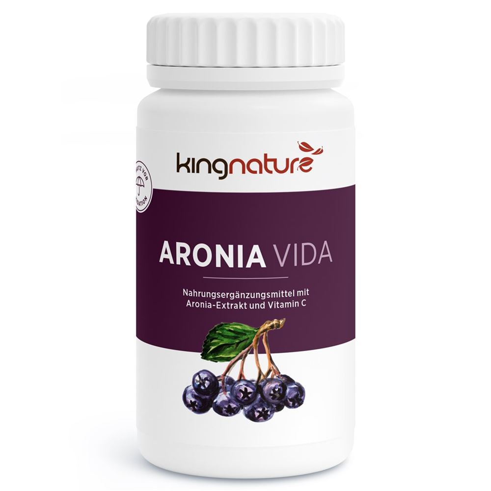 KINGNATURE Aronia Vida Extrakt 500 mg, Hauptbild