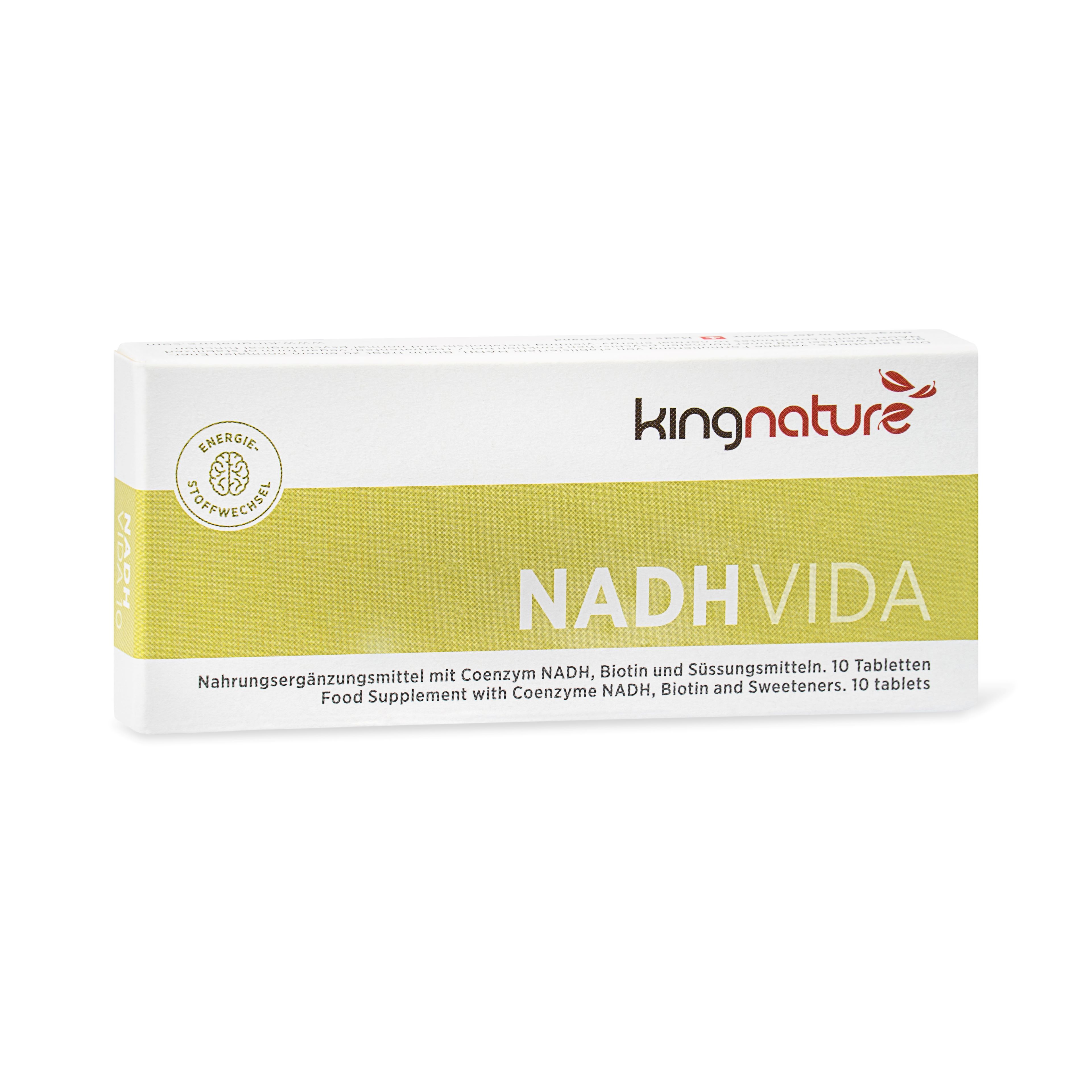KINGNATURE NADH Vida 20 mg