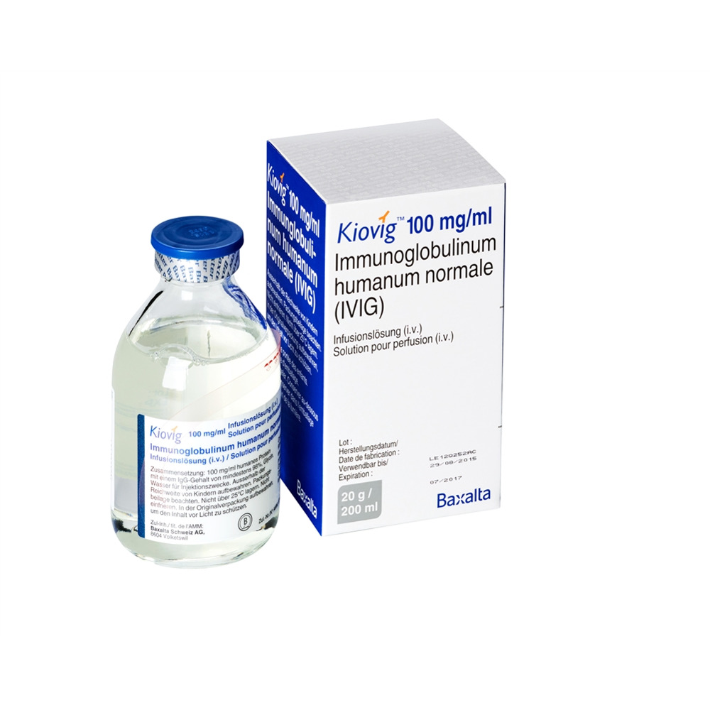 KIOVIG sol perf 20 g/200ml i.v. flac 200 ml, image principale