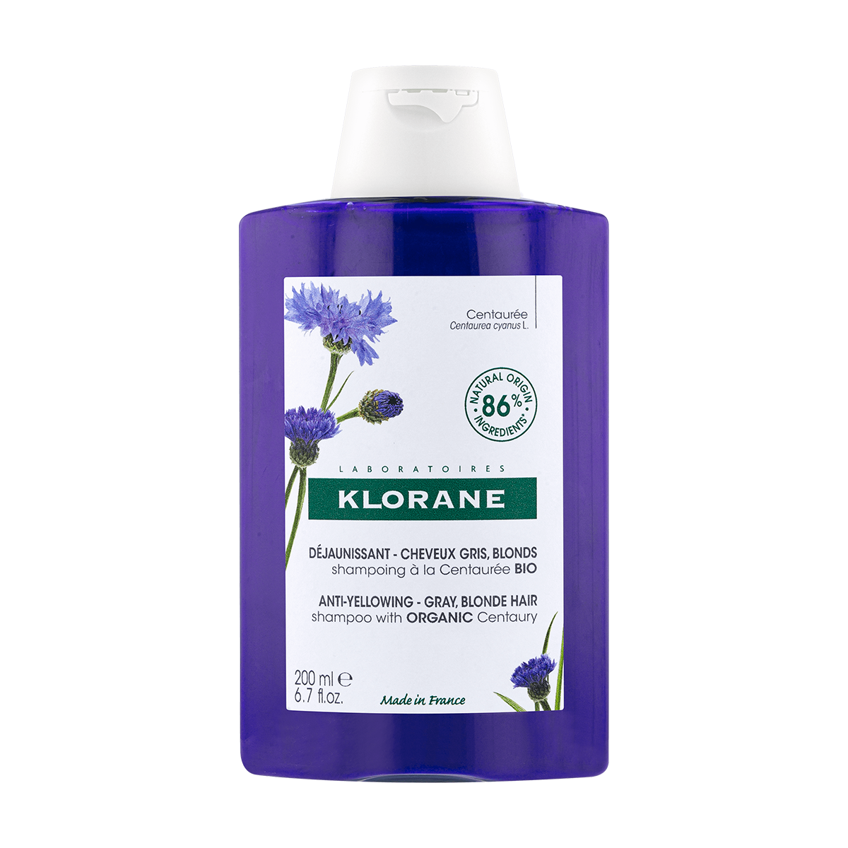 Klorane Kornblumen Bio Shampoo, Hauptbild