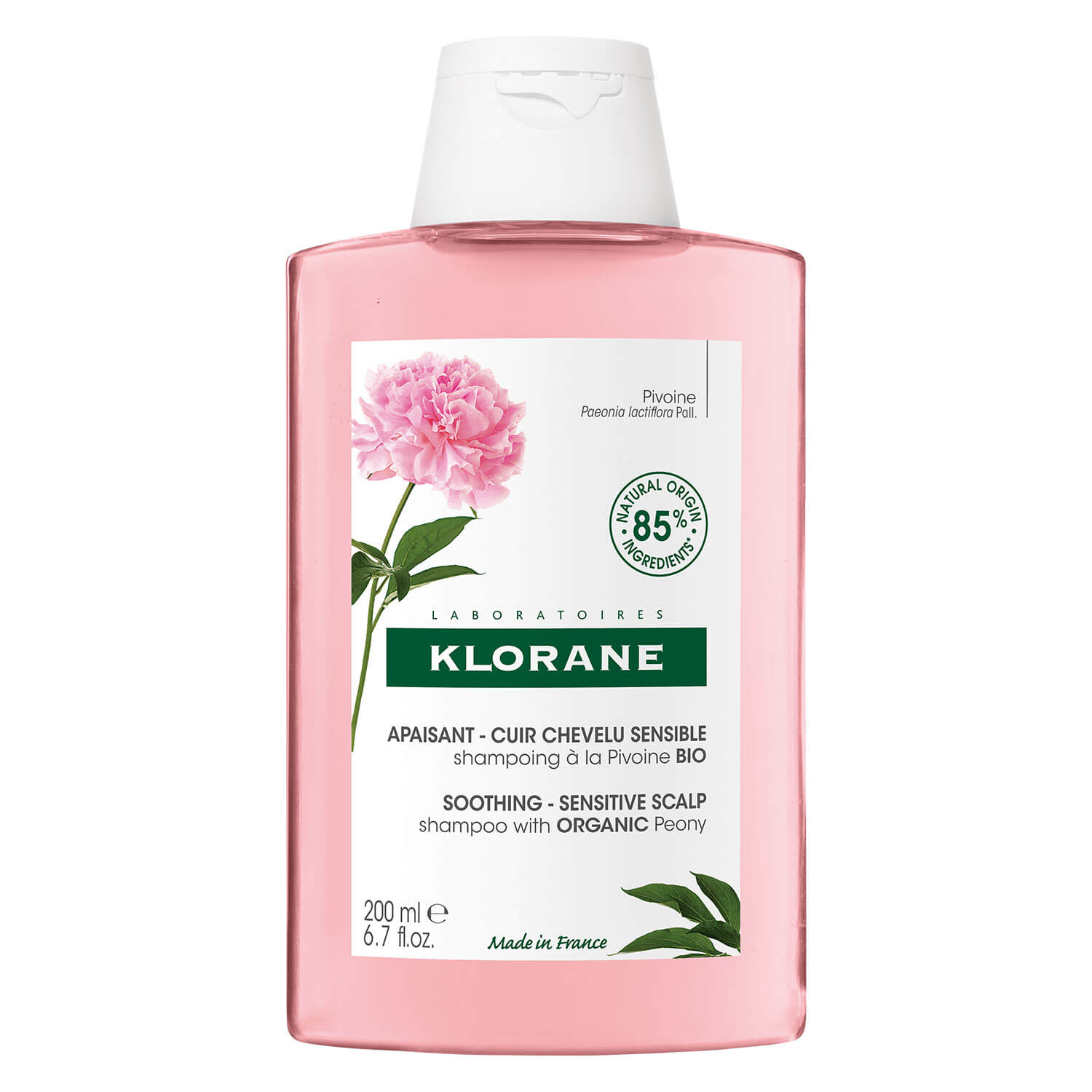 Klorane Pfingstrose Bio Shampoo, Hauptbild