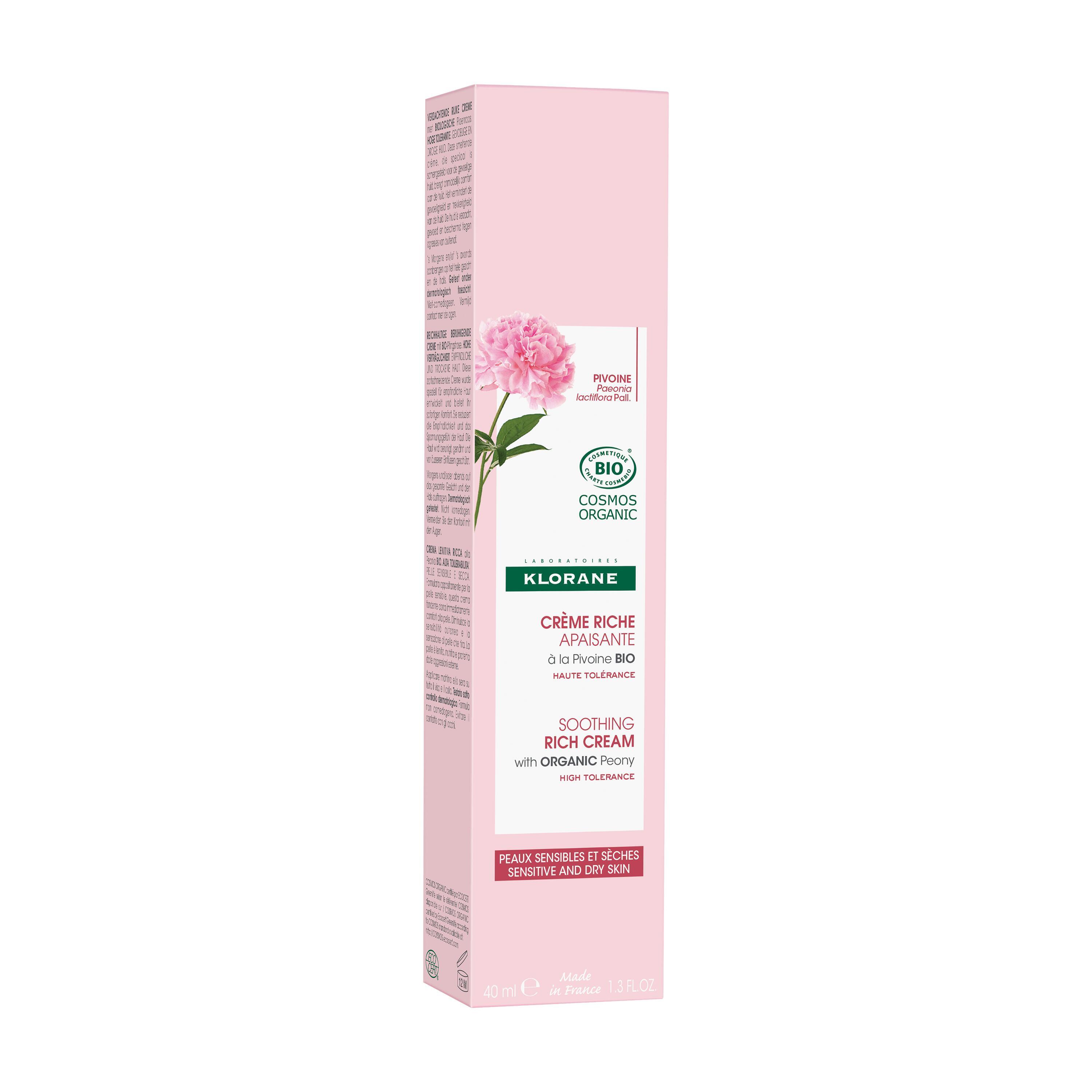 Klorane Pivoine bio crème, image 2 sur 2