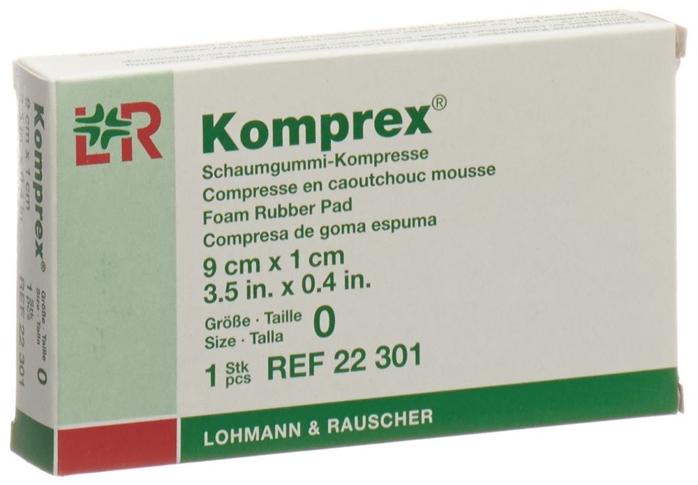 KOMPREX compresse en caoutchouc mousse, image principale