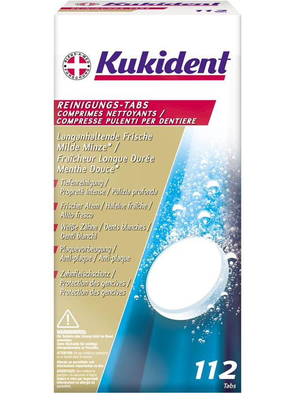 KUKIDENT Complete Reinigung-Tabs, Hauptbild