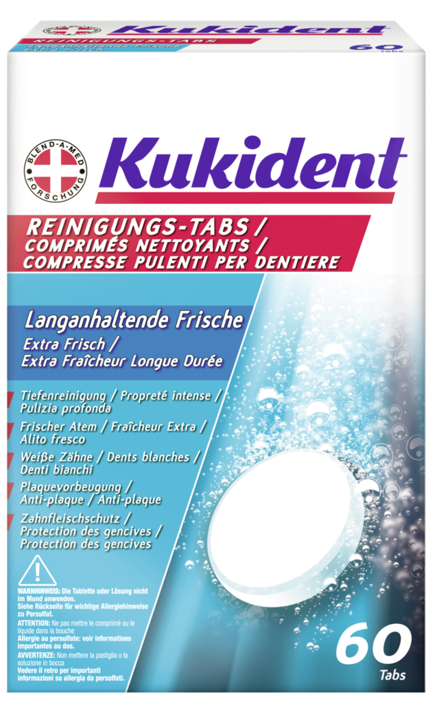 KUKIDENT Reinigung-Tabs Comp, Hauptbild