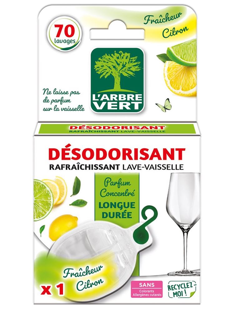 L'ARBRE VERT désodorisant lave-vaisselle