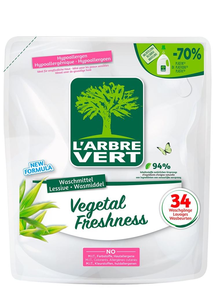 L'ARBRE VERT recharge lessive liquid