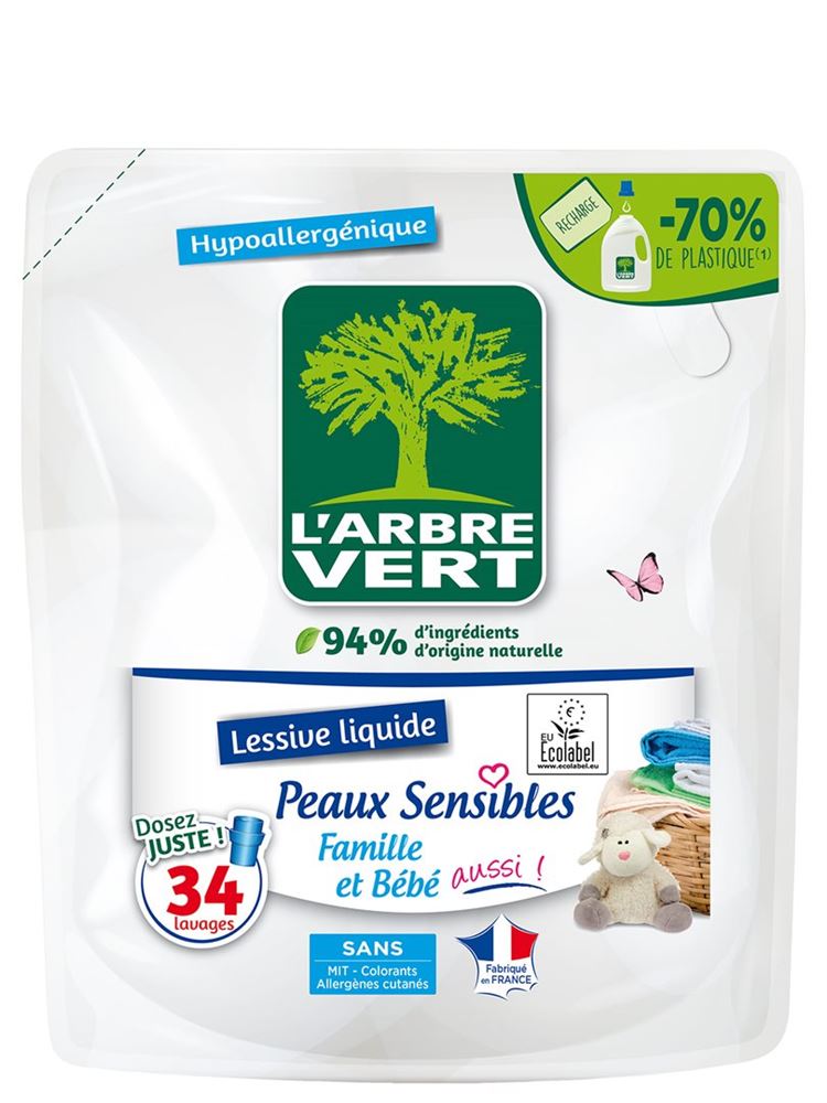 L'ARBRE VERT Refill Flüssigwaschmittel