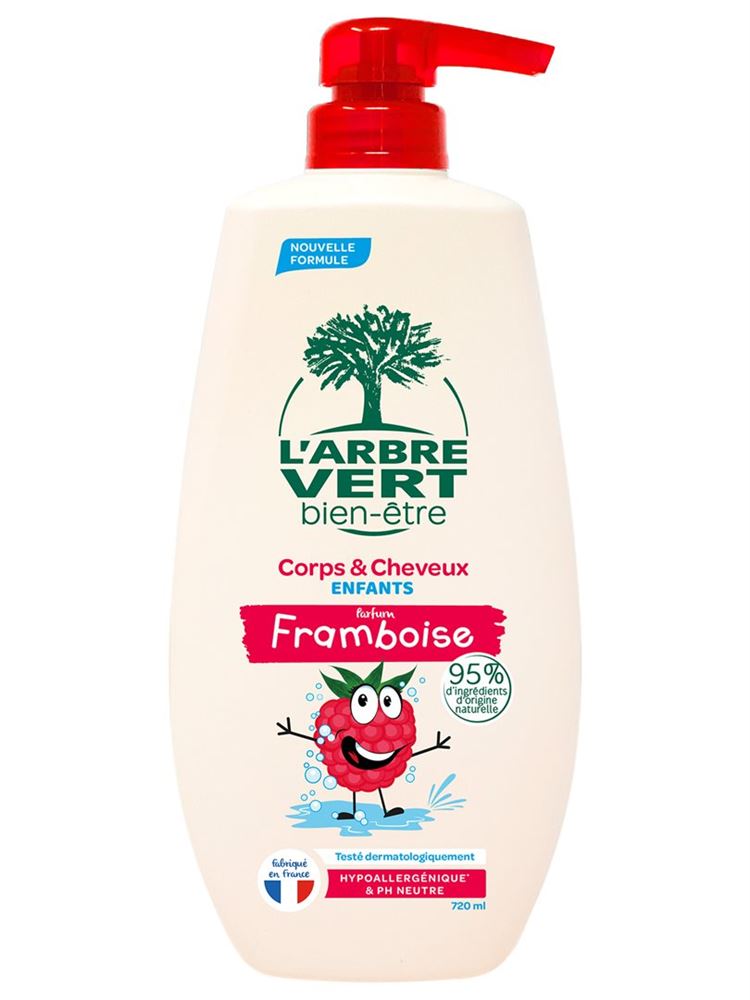 L'ARBRE VERT shampoo & douche enfants écologique