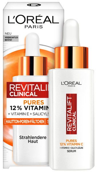 L'OREAL PARIS Revitalift Clinical 12% pures Vitamin C Serum, Hauptbild