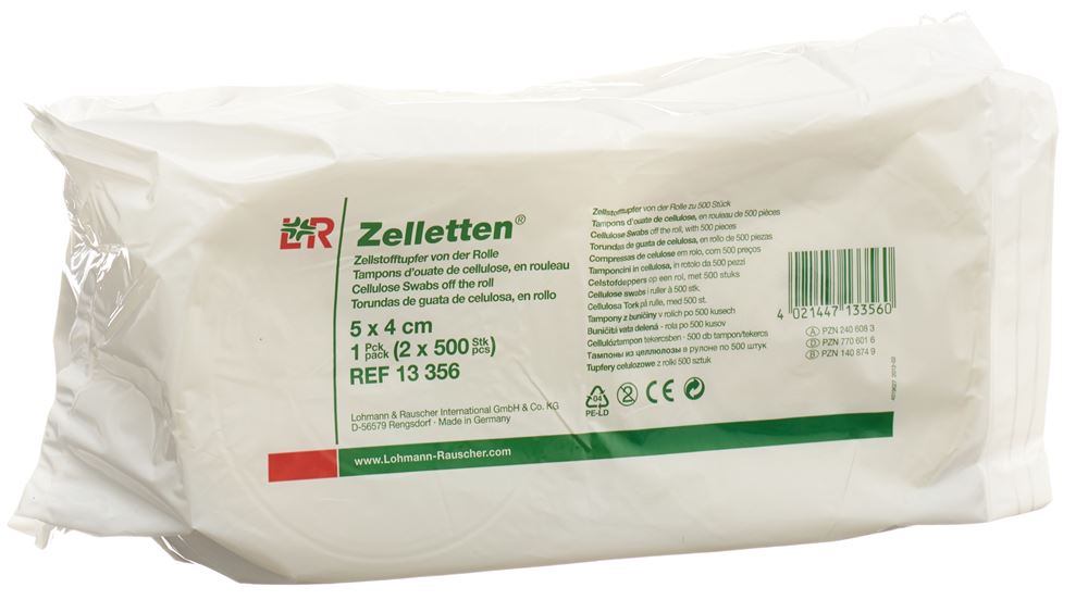 LOHMANN & RAUSCHER Zelletten Zellstofftupfer