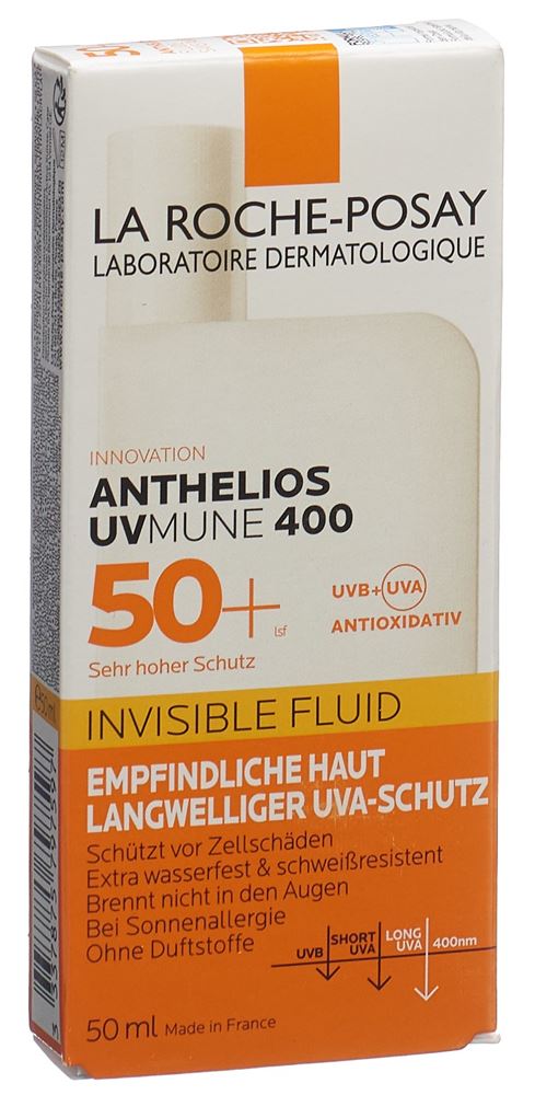 La Roche-Posay Anthelios fluide invisible uv mune