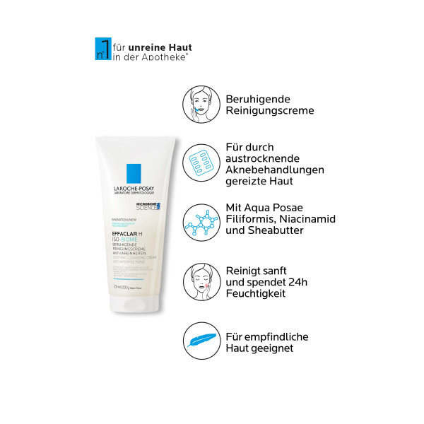 La Roche-Posay Effaclar H Isobiome Waschcreme, Bild 4 von 6