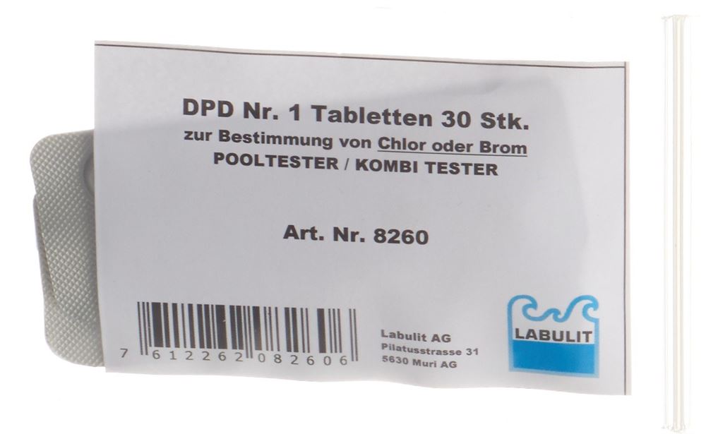 LABULIT pool tester comprimé rechange DPD, image principale LABULIT pool tester comprimé rechange DPD, image principale