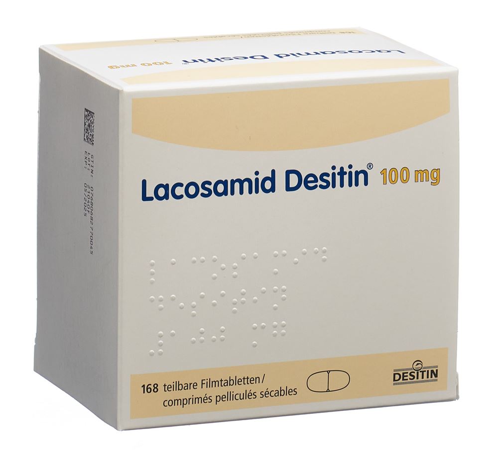 LACOSAMID Desitin 100 mg, image principale