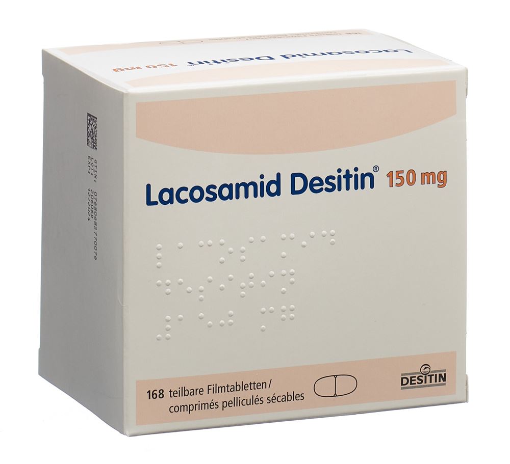 LACOSAMID Desitin 150 mg, image principale