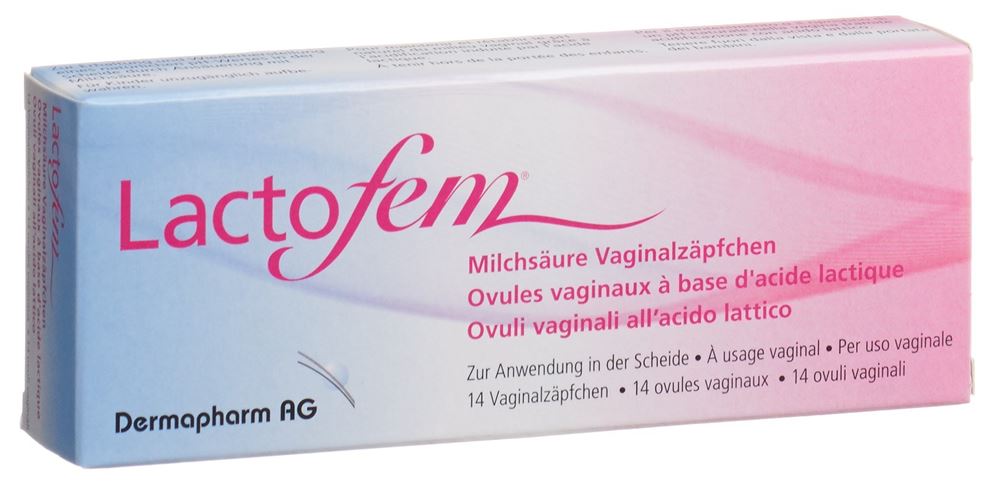 Milchsäure Vaginalzäpfchen