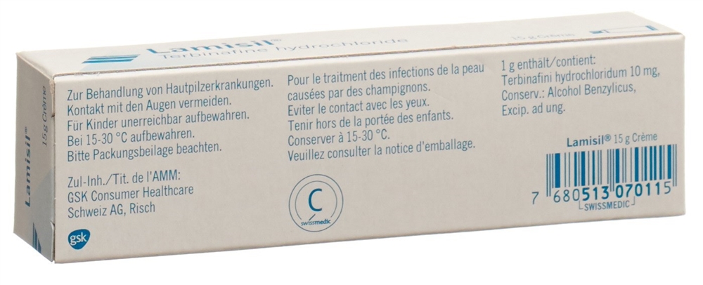 LAMISIL crème 1 % tb 15 g, image 4 sur 4