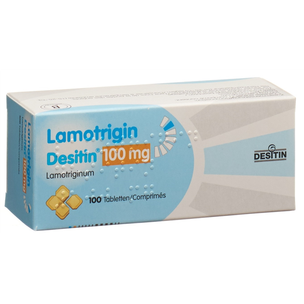 LAMOTRIGINE Desitin 100 mg, image 2 sur 2